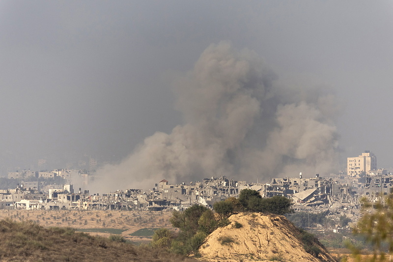 Bombardovanje Gaze, 18. novembar 2023. (Foto: EPA-EFE)