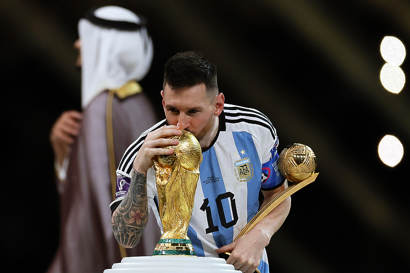 Messi je vodio Argentinu do titule prvaka svijeta (Foto: EPA-EFE)