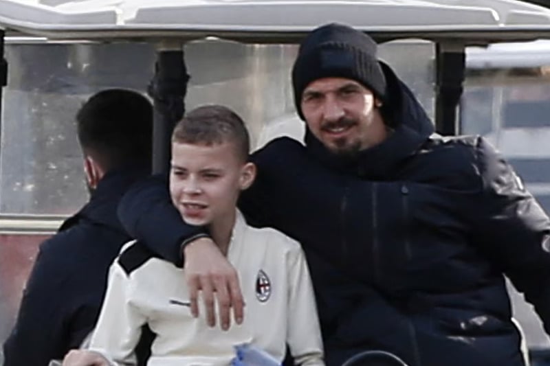 Zlatan i Vincent Ibrahimović (Foto: Twitter)