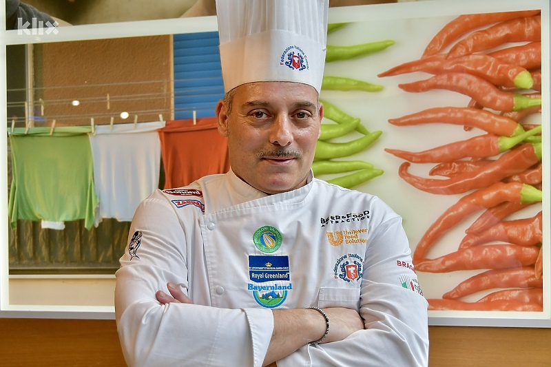 Domenico Mimmo Trentinella je iskusni italijanski chef koji nam je približio uživanje u hrani onako (Foto: I. L./Klix.ba)