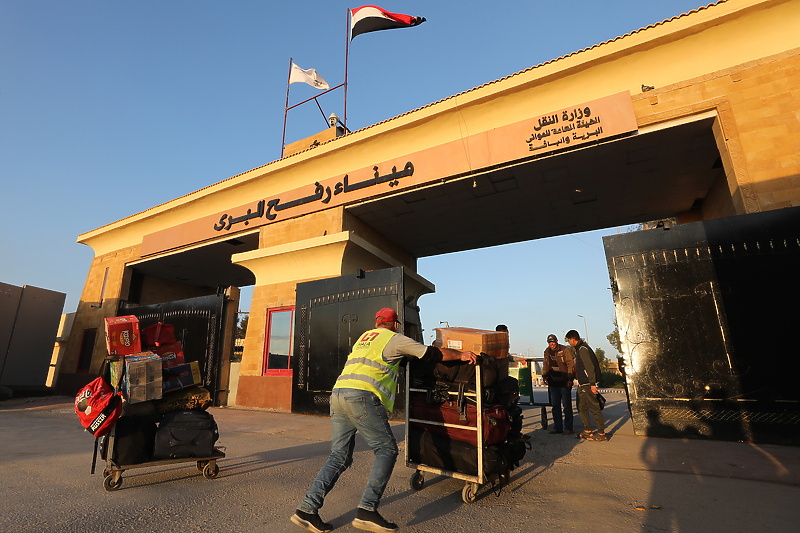 Haris je ostao u tampon zoni graničnog prijelaza Rafah (Foto: EPA-EFE)