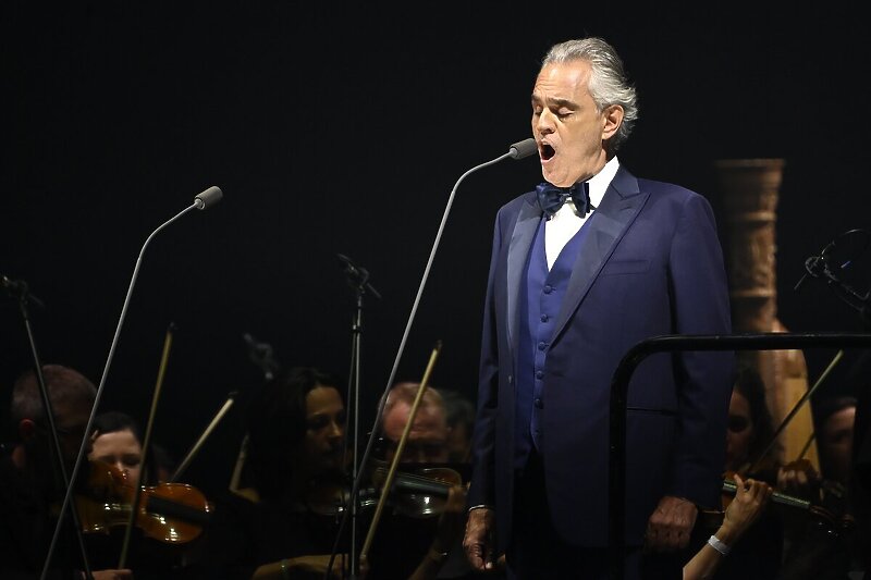 Italijanski operni pjevač Andrea Bocelli (Foto: EPA-EFE)