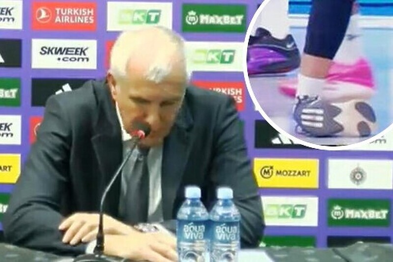 Obradović je bio na ivici suza (Foto: Screenshot)