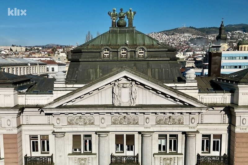 Zgrada Privredne banke Sarajevo jedna je od najstarijih banaka u BiH (Foto: I. L./Klix.ba)