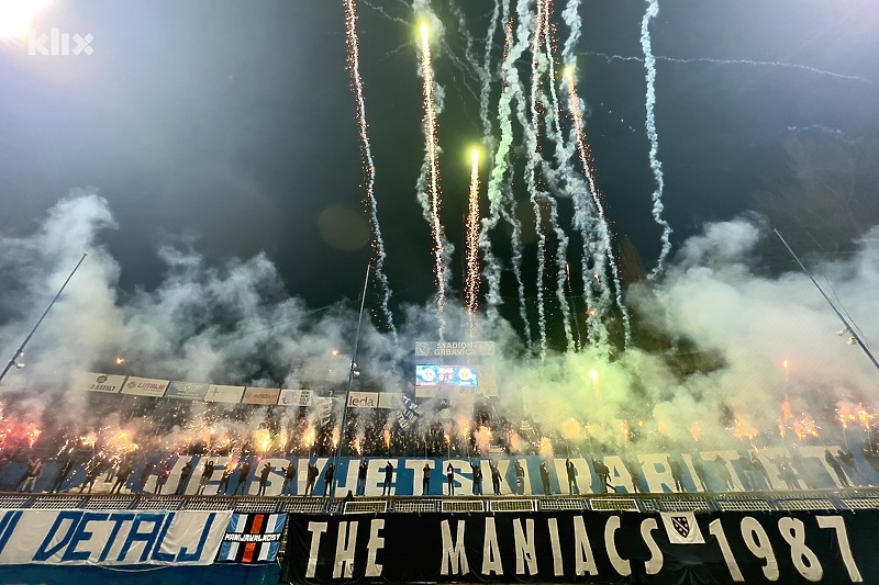 Proslava rođendana navijača FK Željezničar (Foto: I. Š./Klix.ba)