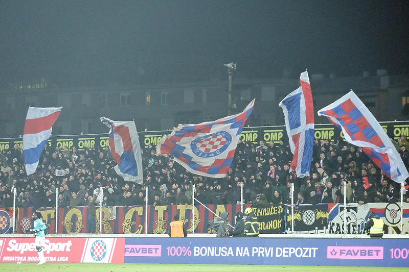 Velika podrška navijača iz Splita (Foto: HNK Hajduk)