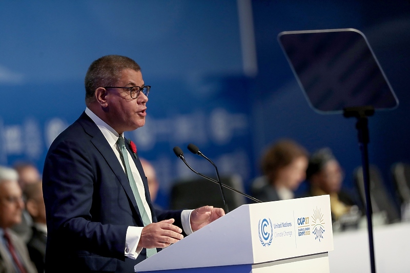 Alok Sharma na prošlogodišnjem klimatskom samitu (Foto: EPA-EFE)