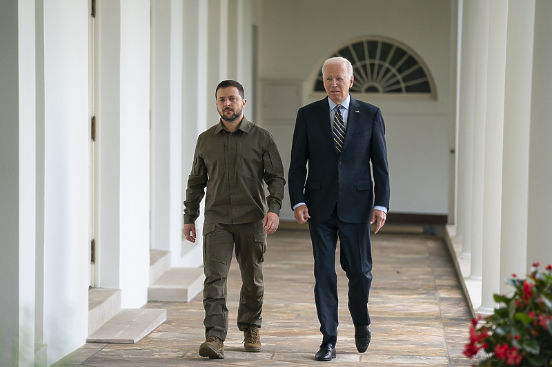 Volodomir Zelenski i Joe Biden (Foto: EPA-EFE)