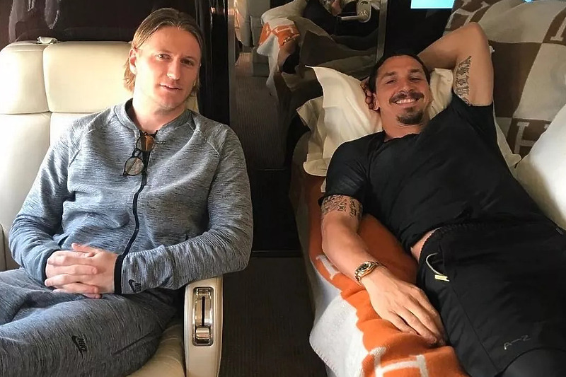 Abate i Ibrahimović veliki su prijatelji i van terena (Foto: Instagram)