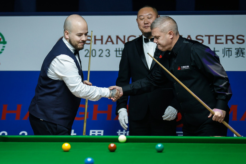Brecel (lijevo) aktuelni je svjetski prvak, a igrao je i na EP-u (Foto: World Snooker Tour)