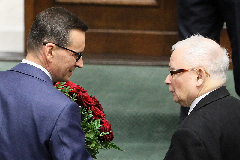 Mateusz Morawiecki (lijevo) neće više biti premijer Poljske (Foto: EPA-EFE)