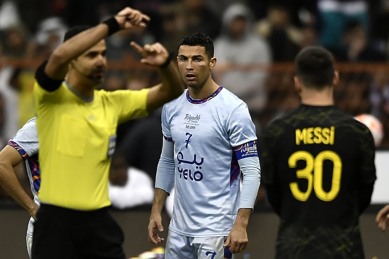 Ronaldo i Messi na posljednjem  međusobnom meču (Foto: EPA-EFE)