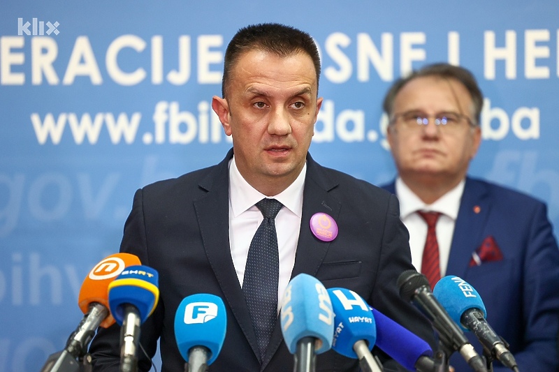 Vedran Lakić, ministar energije, rudarstva i industrije FBiH (Foto: I. L./Klix.ba)