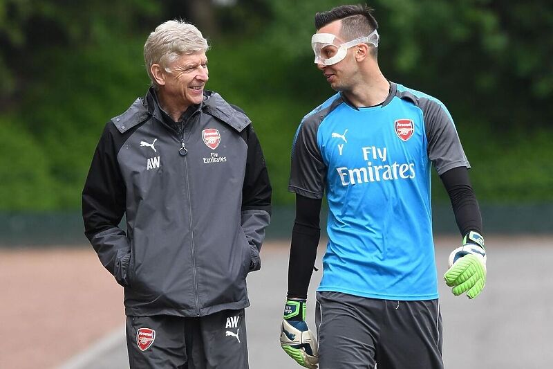 Arsene Wenger i Dejan Iliev (Foto: Instagram)