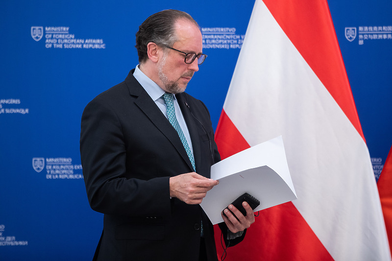 Austrijski šef diplomatije  Alexander Schallenberg (Foto: EPA-EFE)