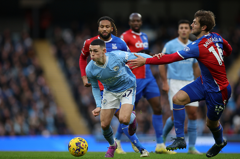 Detalji s utakmice između Manchester Cityja i Crystal Palacea (Foto: EPA-EFE)