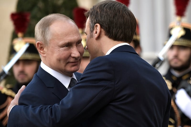 Putin i Macron su ranije imali bliske veze (Foto: EPA-EFE)