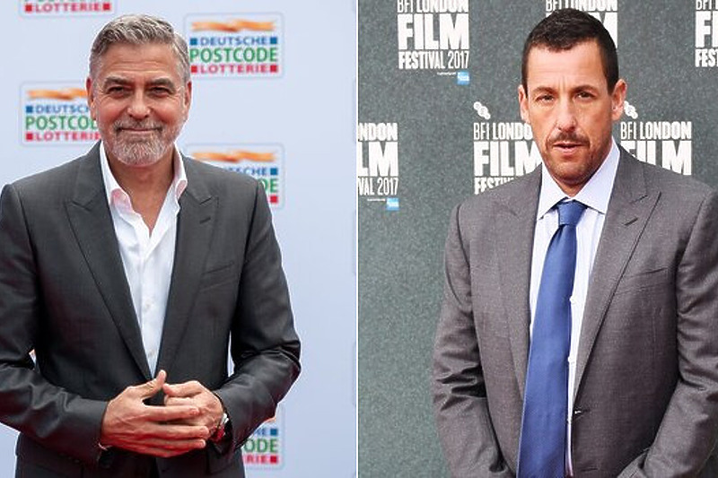 George Clooney/Adam Sandler (Foto: EPA-EFE)