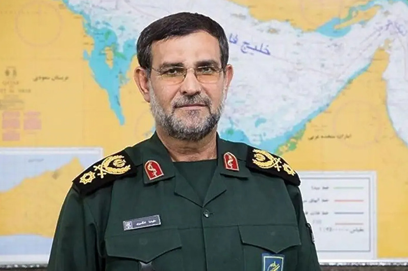 Kontraadmiral Alireza Tangsiri (Foto: X.com)