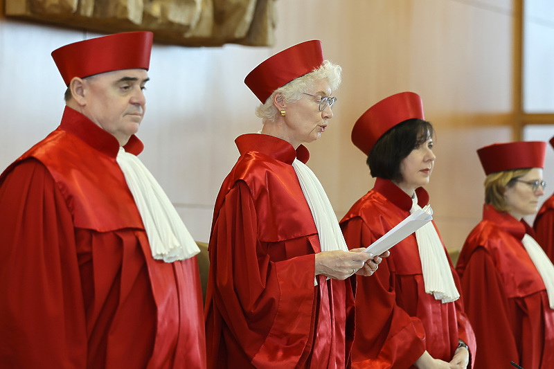 Sudije Ustavnog suda Njemačke (Foto: EPA-EFE)