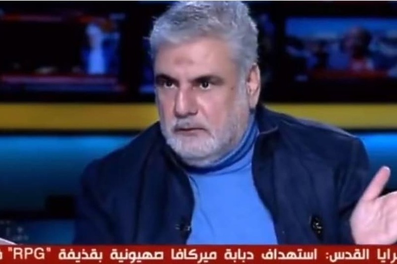 Nawaf al-Moussawi, visoki zvaničnik Hamasa (Screenshot: Al-Manar TV)