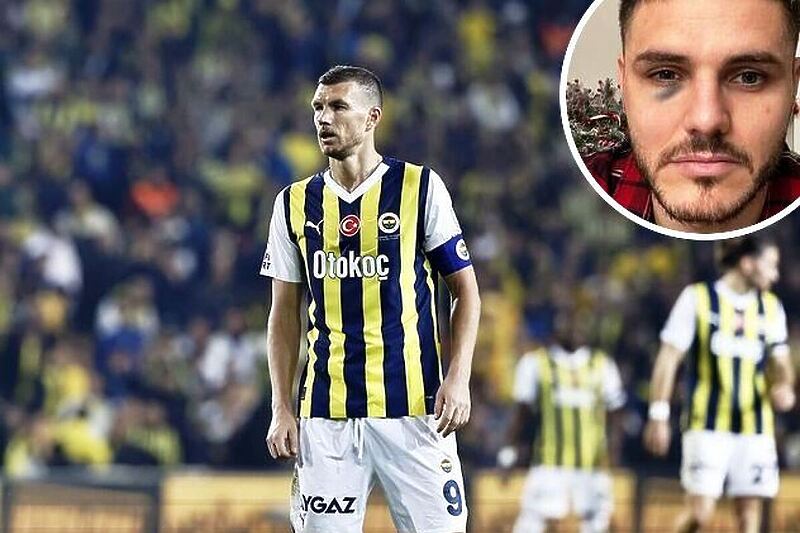 Džeko se nije suzdržao na optužbe (Foto: Fenerbahče/Galatasaray)