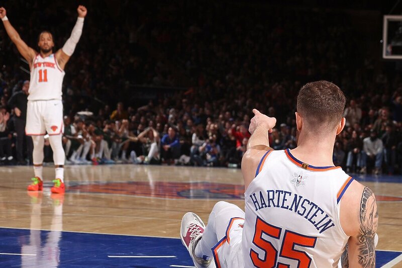 New York Knicksi su odigrali sjajan meč (Foto: Twitter)