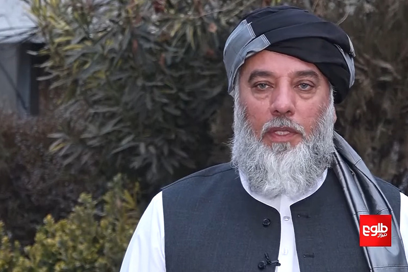 Ministar industrije i trgovine Afganistana Nooruddin Azizi (Screenshot: TOLO News)