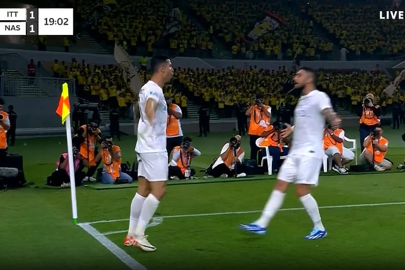 Cristiano Ronaldo proslavio gol za Al Nassr (Foto: Screenshot)