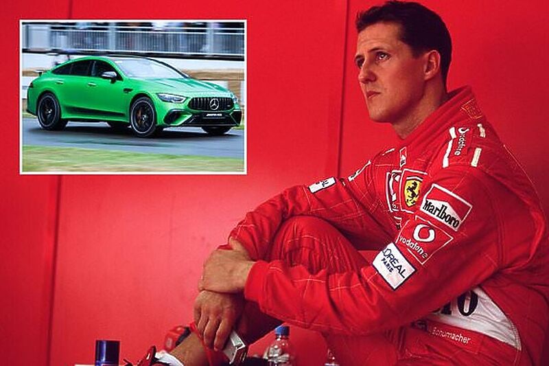 Michael Schumacher (Foto: Daily Mail / montaža)