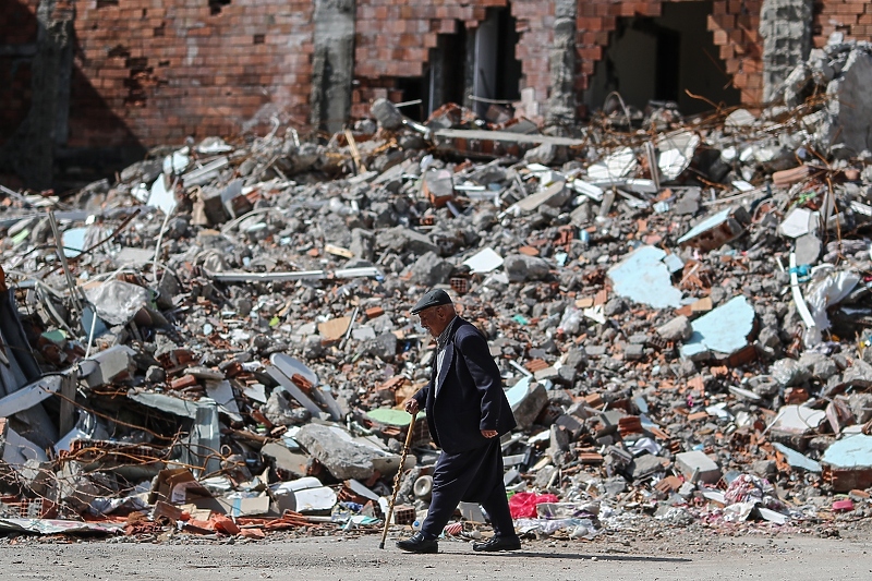Adiyaman nakon razornog zemljotresa, fotografija iz marta 2023. godine (Foto: EPA-EFE)