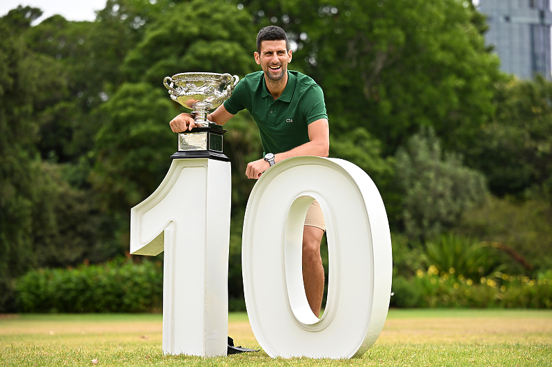 Đoković je na Australian Openu osvojio rekordnih 10 titula (Foto: EPA-EFE)