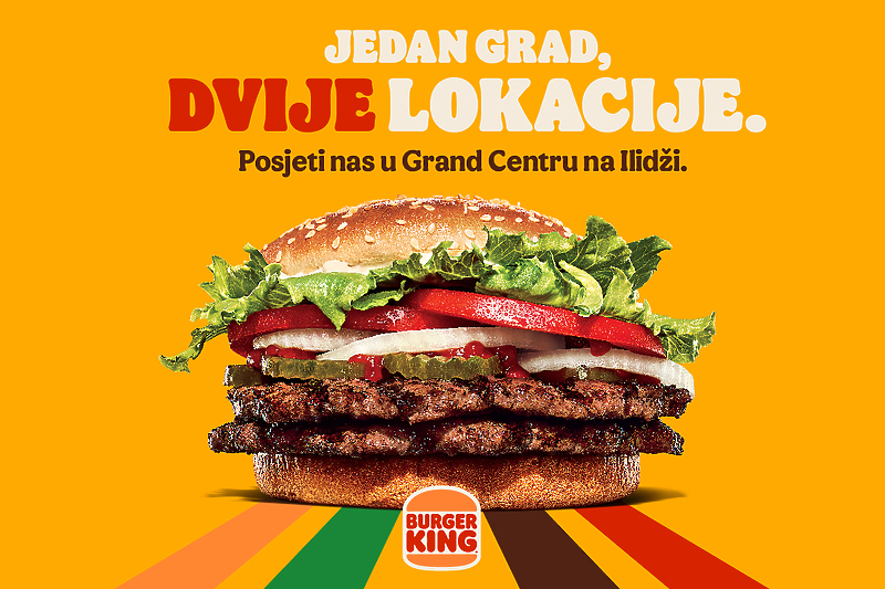 Burger King od sada pronađite i u Grand Centru na Ilidži (Foto: I. Š./Klix.ba)