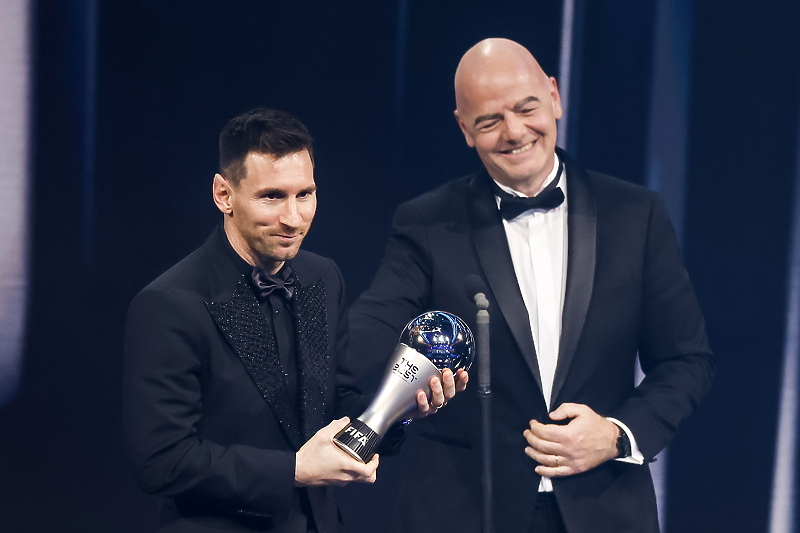 Messi je osmi put dobio ovu nagradu (Foto: EPA-EFE)