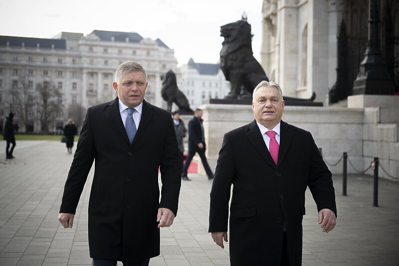 Robert Fico i Viktor Orban (Foto: EPA-EFE)