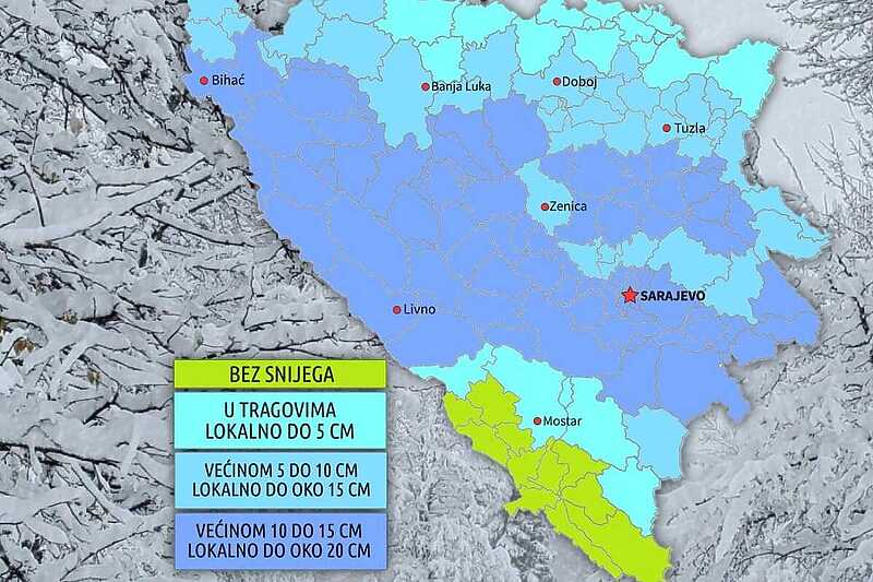 Mapa: Bhmeteo.ba