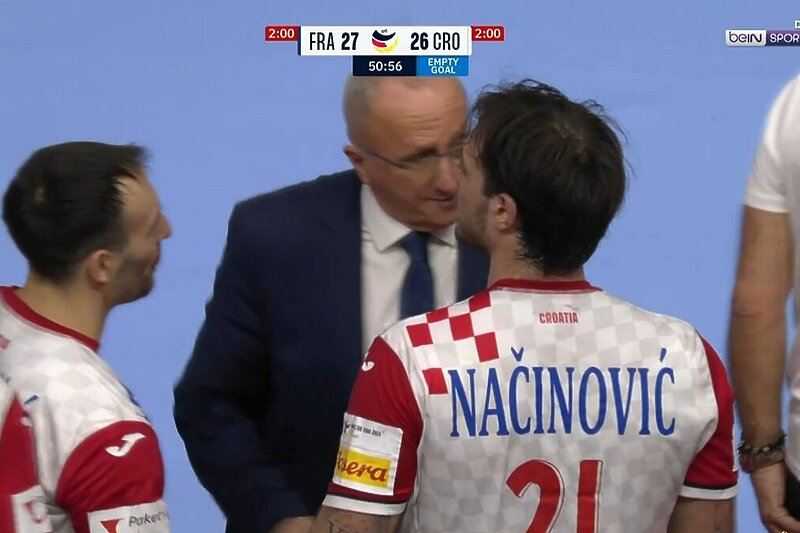 Veron Načinović na utakmici Francuska - Hrvatska (Foto: Screenshot)