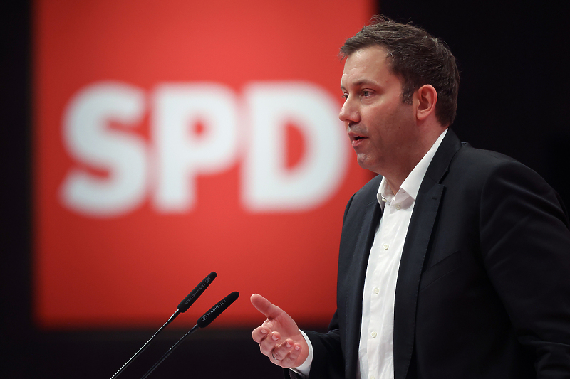 Predsjednik SPD-a Lars Klingbeil (Foto: EPA-EFE)