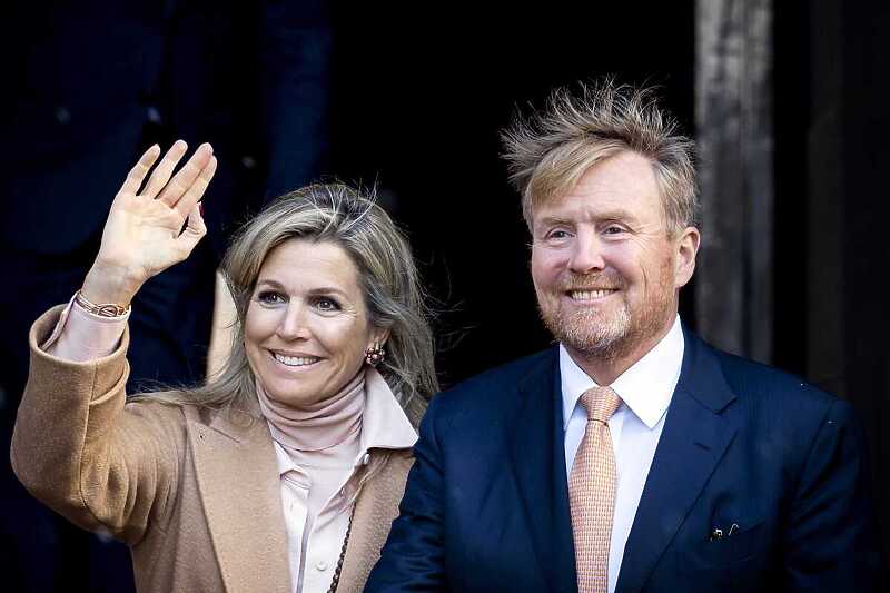 Kralj Nizozemske Willem-Alexander i njegova supruga Maxima