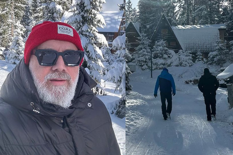 Sergej Barbarez na Vlašiću (Foto: Instagram)