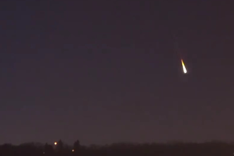 Mali asteroid je preko noći udario u Zemlju, osvijetlivši nebo iznad Njemačke (Izvor: X)