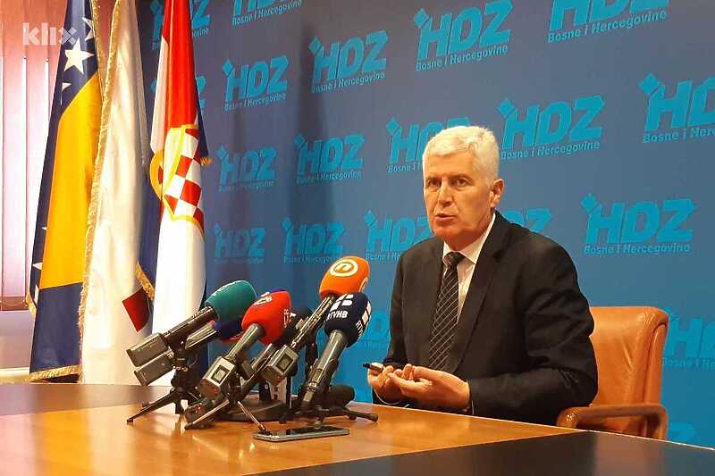 Dragan Čović, predsjednik HDZ-a (Foto: G. Š./Klix.ba)
