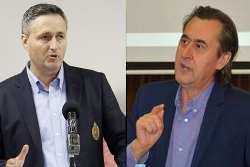 Denis Bećirović i Kadrija Hodžić, partijske kolege iz Tuzle