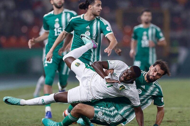 Detalji s utakmice između Alžira i Mauritanije (Foto: Twitter)