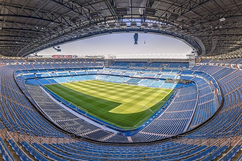 Stadion Santiago Bernabeu (Foto: Twitter)