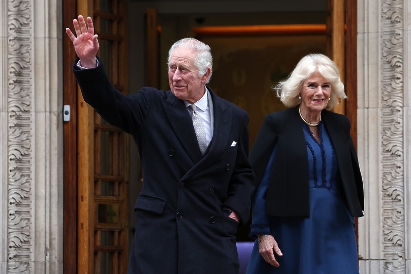 Kralj Charles i kraljica Camilla (Foto: EPA-EFE)