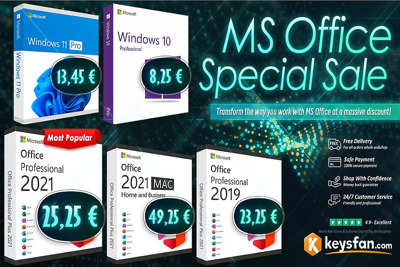 Nabavite Windows 11 ili Microsoft Office pakete po jedinstvenim cijenama