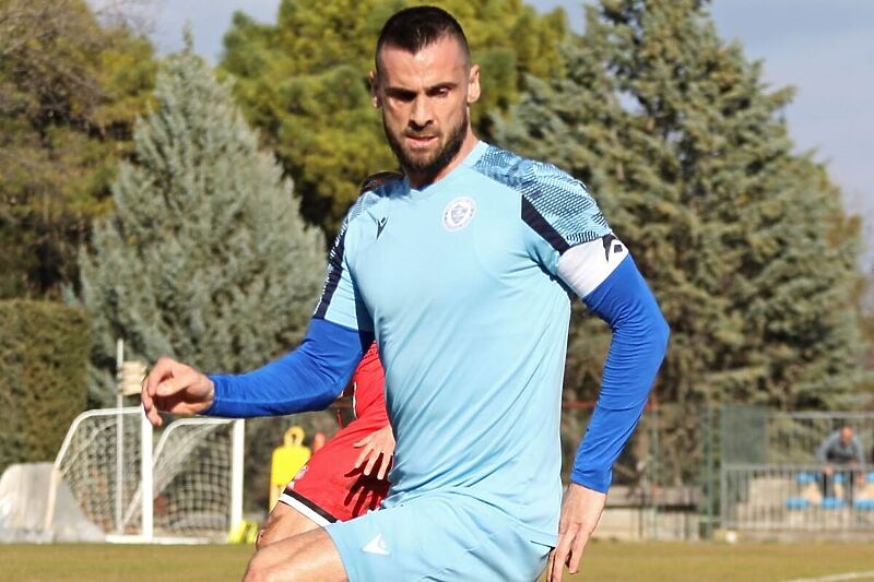 Sulejman Krpić povrijeđen (Foto: FK Željezničar)