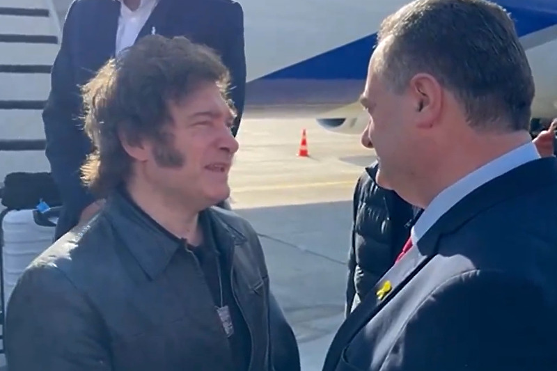 Javier Milei stigao je u Izrael u okviru službene posjete (Screenshot: Ured predsjednika Argentine)