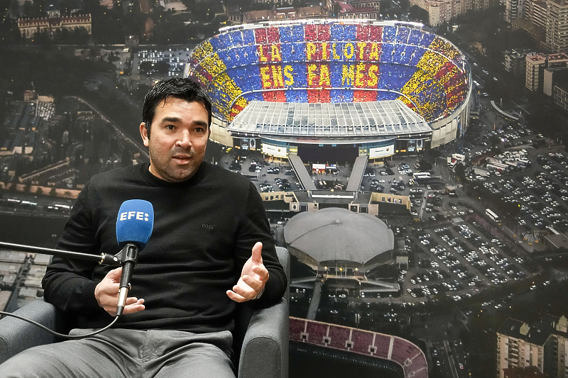 Legendarni portugalski veznjak Deco je danas sportski direktor Barcelone (Foto: EPA-EFE)